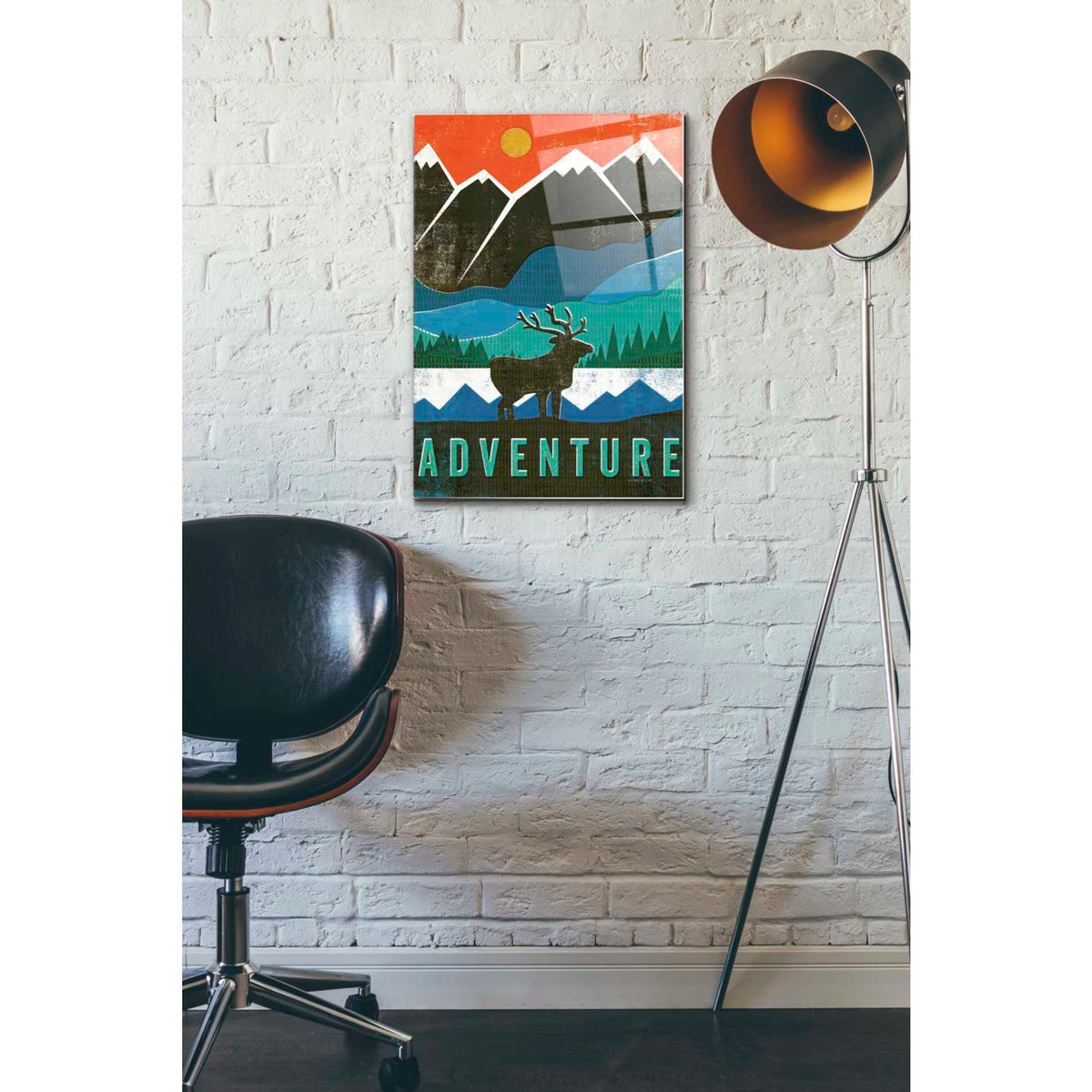 Epic Art 'Big Sky I' by Michael Mullan, Acrylic Glass Wall Art,16x24