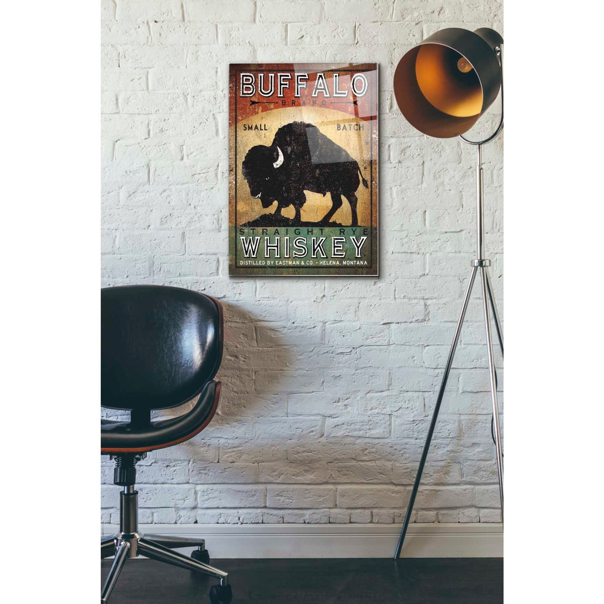 Epic Art 'Buffalo Whiskey' by Ryan Fowler, Acrylic Glass Wall Art,16x24