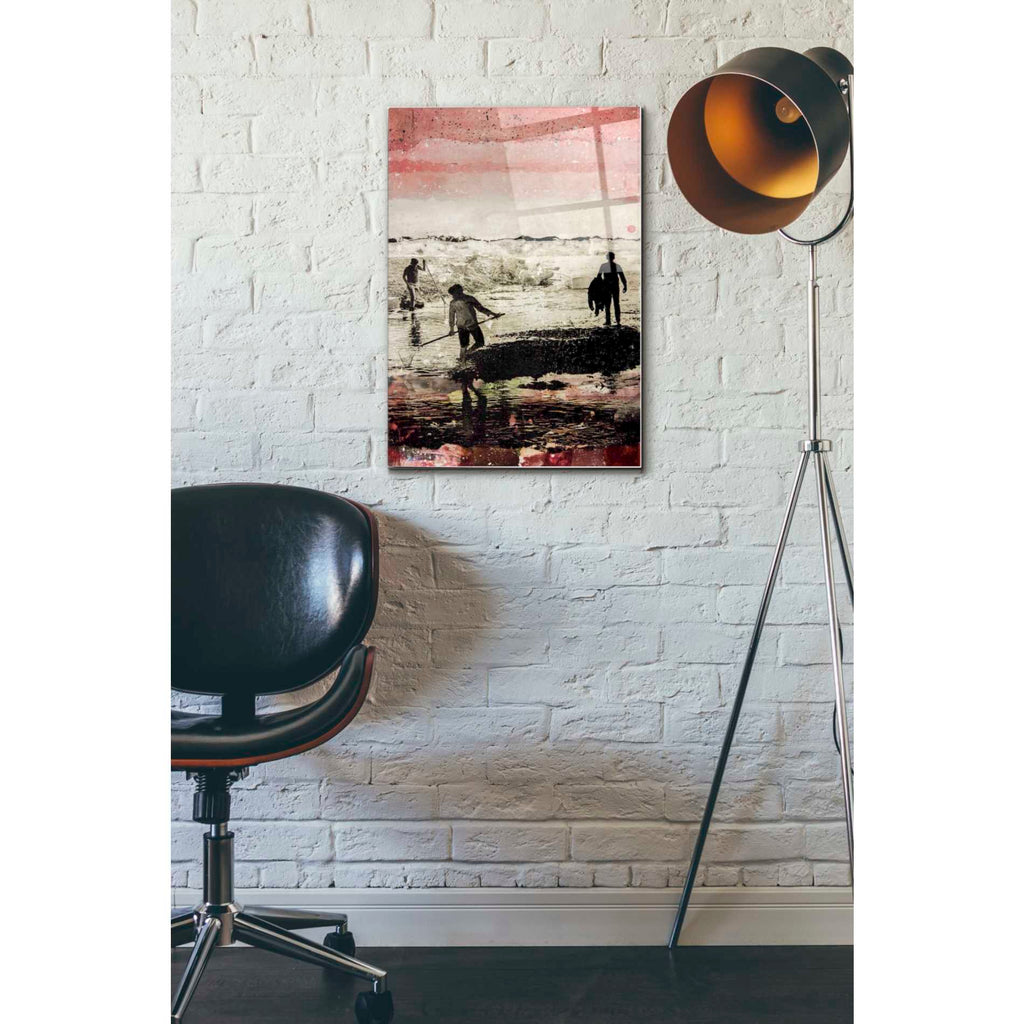 Epic Art 'BUDDIES' by DB Waterman, Acrylic Glass Wall Art,16x24