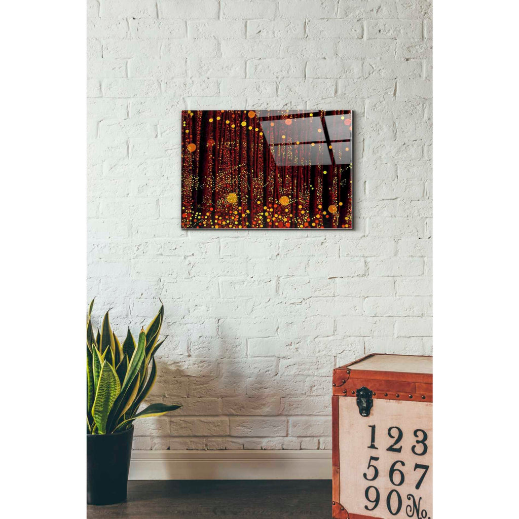Epic Art 'GLOW' by DB Waterman, Acrylic Glass Wall Art,16x24