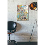 Epic Art 'Graffiti Freedom' by Danhui Nai, Acrylic Glass Wall Art,16x24