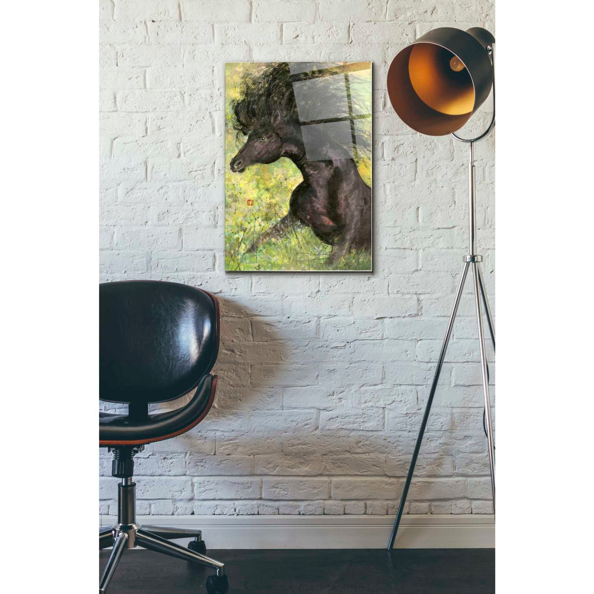 Epic Art 'Spirit' by River Han, Acrylic Glass Wall Art,16x24