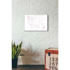 Epic Art 'Blueprint Golden Retriever in Pink' by Ethan Harper Acrylic Glass Wall Art,16x24