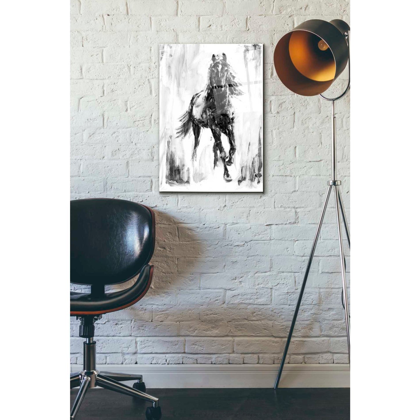 Epic Art 'Rustic Stallion I' by Ethan Harper Acrylic Glass Wall Art,16x24