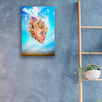 Epic Art 'Muse' by Mario Sanchez Nevado, Acrylic Glass Wall Art,16x24