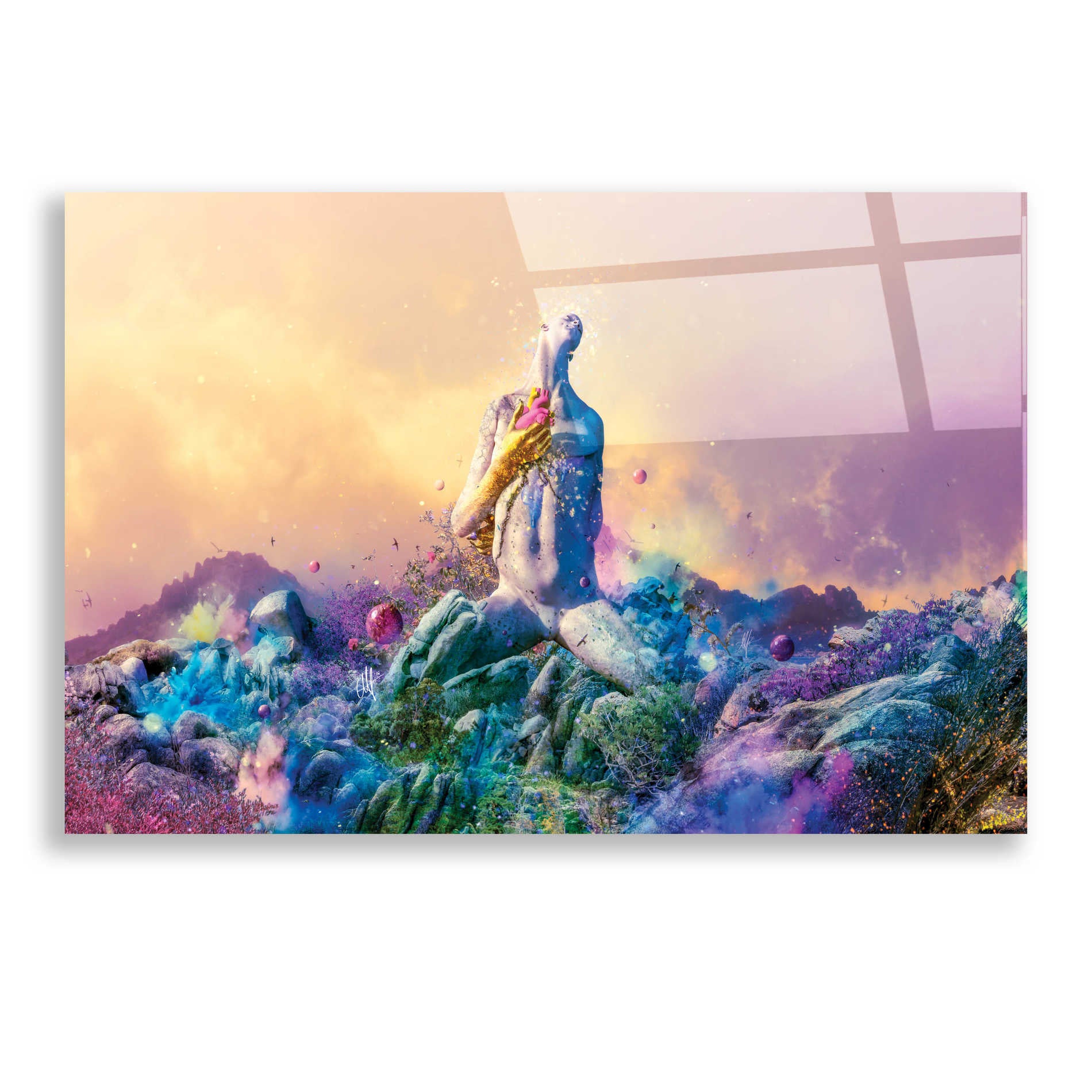 Epic Art 'Vulnicura' by Mario Sanchez Nevado, Acrylic Glass Wall Art,16x24