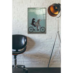 Epic Art 'Schnauzer Tandem' by Fab Funky Acrylic Glass Wall Art,16x24