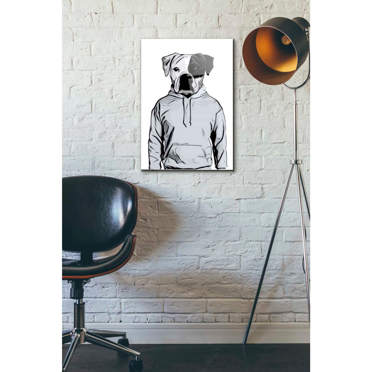 Epic Art 'Cool Dog' by Nicklas Gustafsson, Acrylic Glass Wall Art,16x24