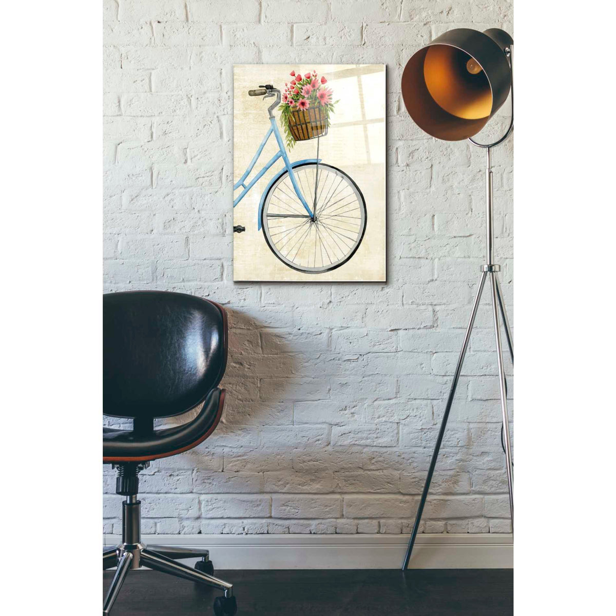 Epic Art 'Courier Fleur II' by Grace Popp Acrylic Glass Wall Art,16x24