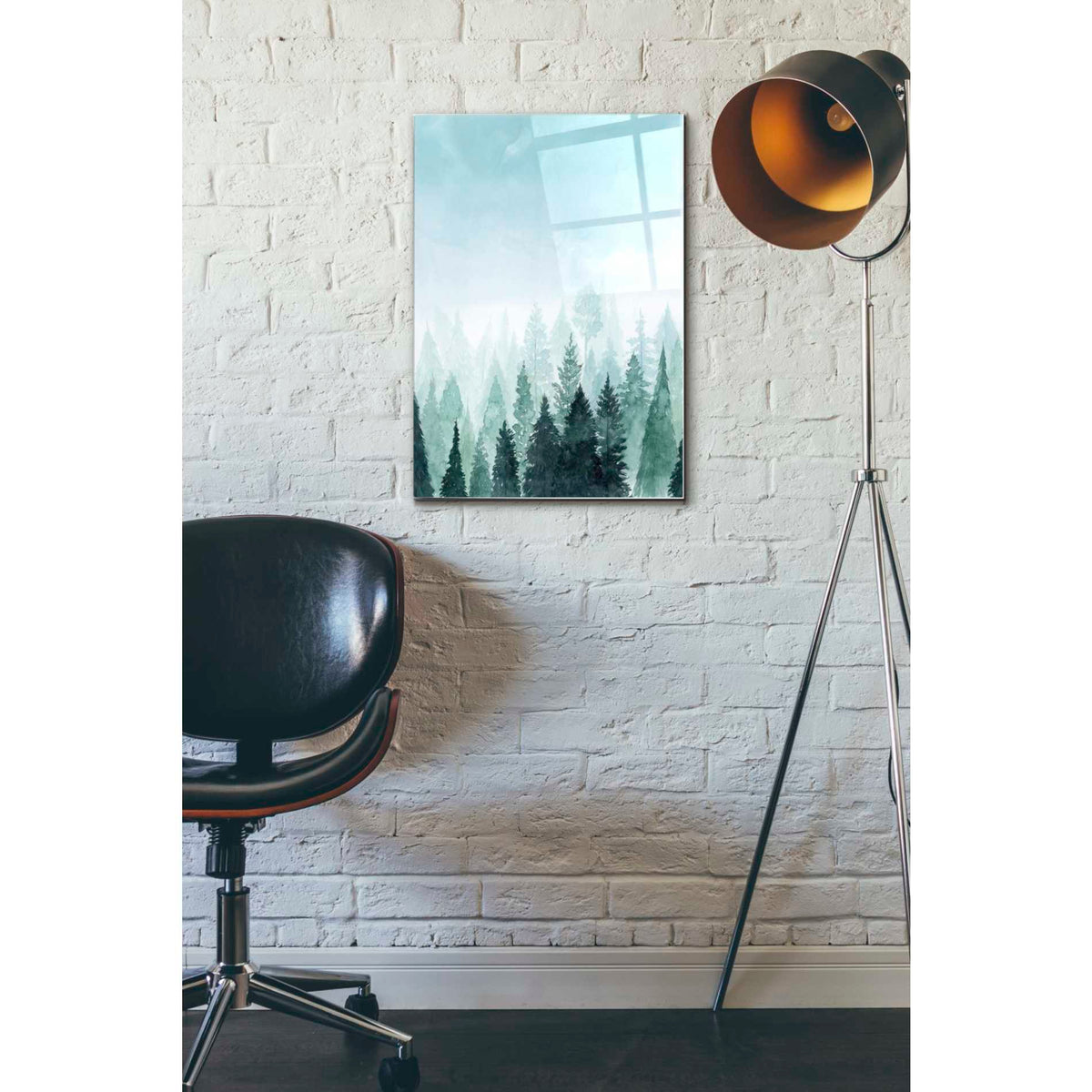 Epic Art 'Into the Trees I' by Grace Popp Acrylic Glass Wall Art,16x24
