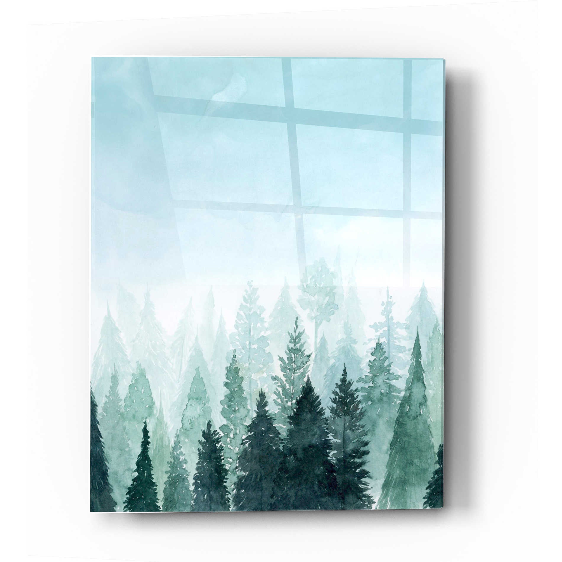 Epic Art 'Into the Trees I' by Grace Popp Acrylic Glass Wall Art,16x24
