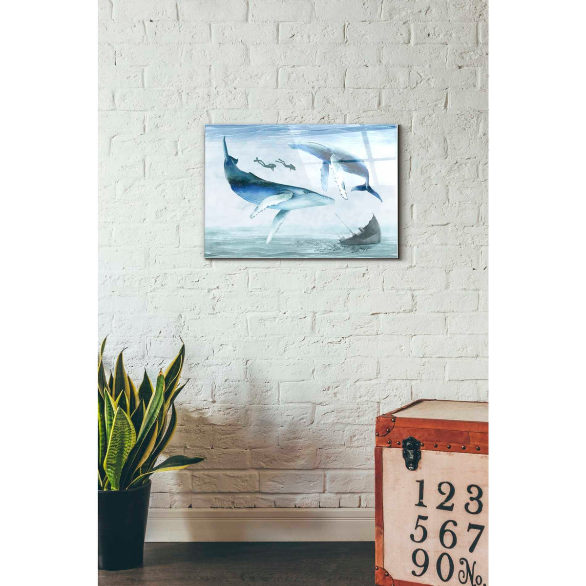 Epic Art 'Ocean Adventure Collection A' by Grace Popp Acrylic Glass Wall Art,16x24