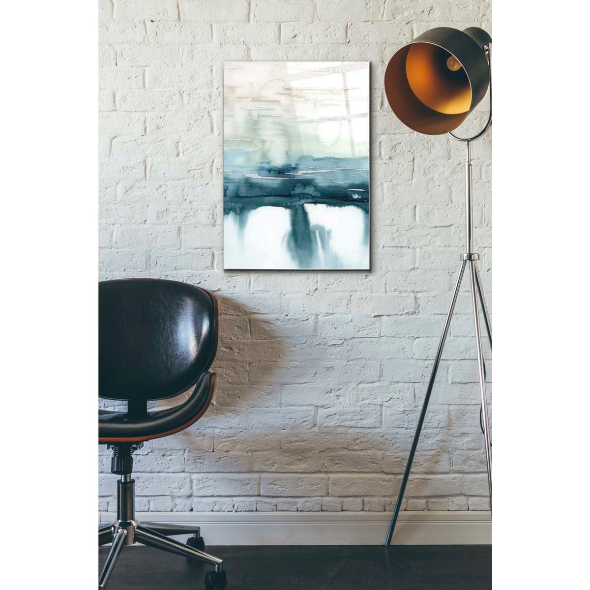 Epic Art 'Organic Cascade II' by Grace Popp Acrylic Glass Wall Art,16x24