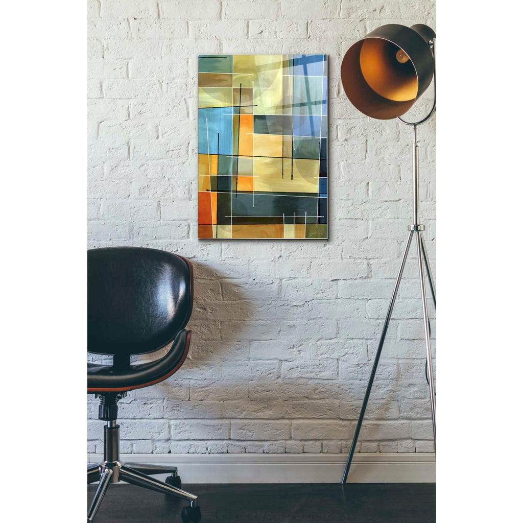 Epic Art 'Counter Balance I' by James Burghardt, Acrylic Glass Wall Art,16x24