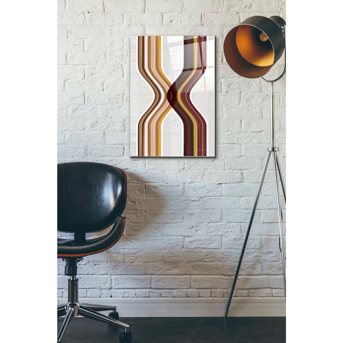 Epic Art 'Modern Dance II' by James Burghardt, Acrylic Glass Wall Art,16x24