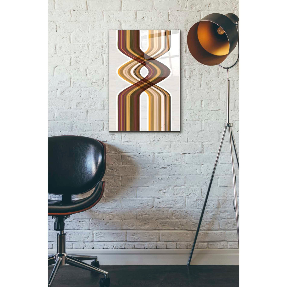Epic Art 'Modern Dance V' by James Burghardt, Acrylic Glass Wall Art,16x24