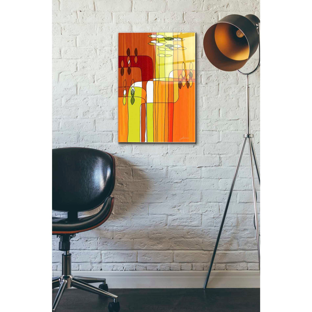 Epic Art 'Uplift II' by James Burghardt, Acrylic Glass Wall Art,16x24