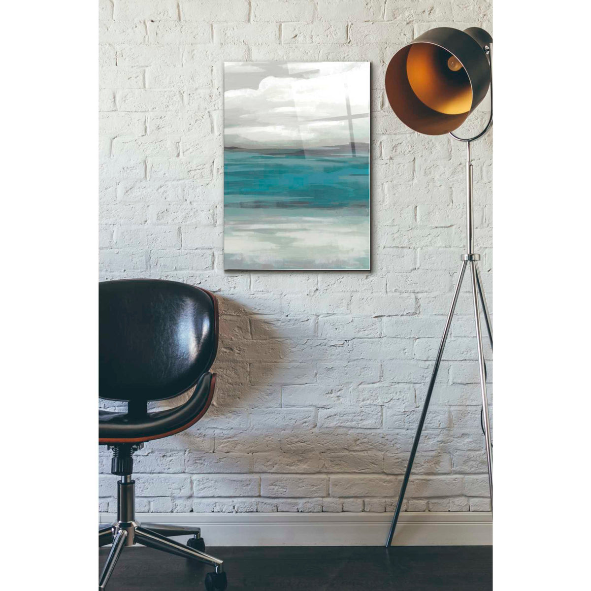 Epic Art 'Storm Front I' by June Erica Acrylic Glass Wall Art,16x24