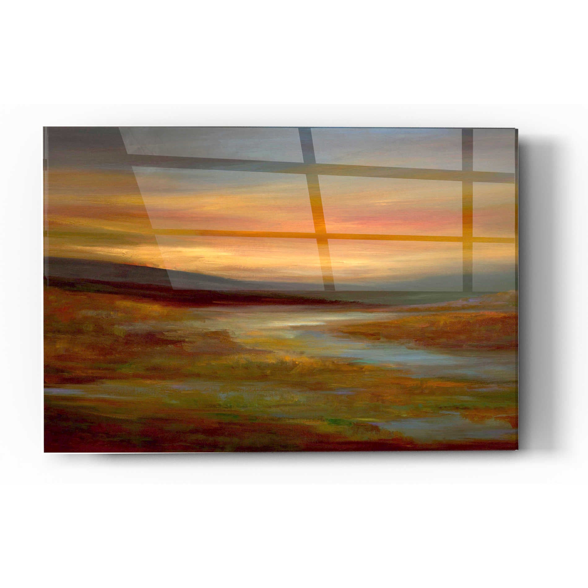 Epic Art 'Evening Sky' by Sheila Finch Acrylic Glass Wall Art,16x24