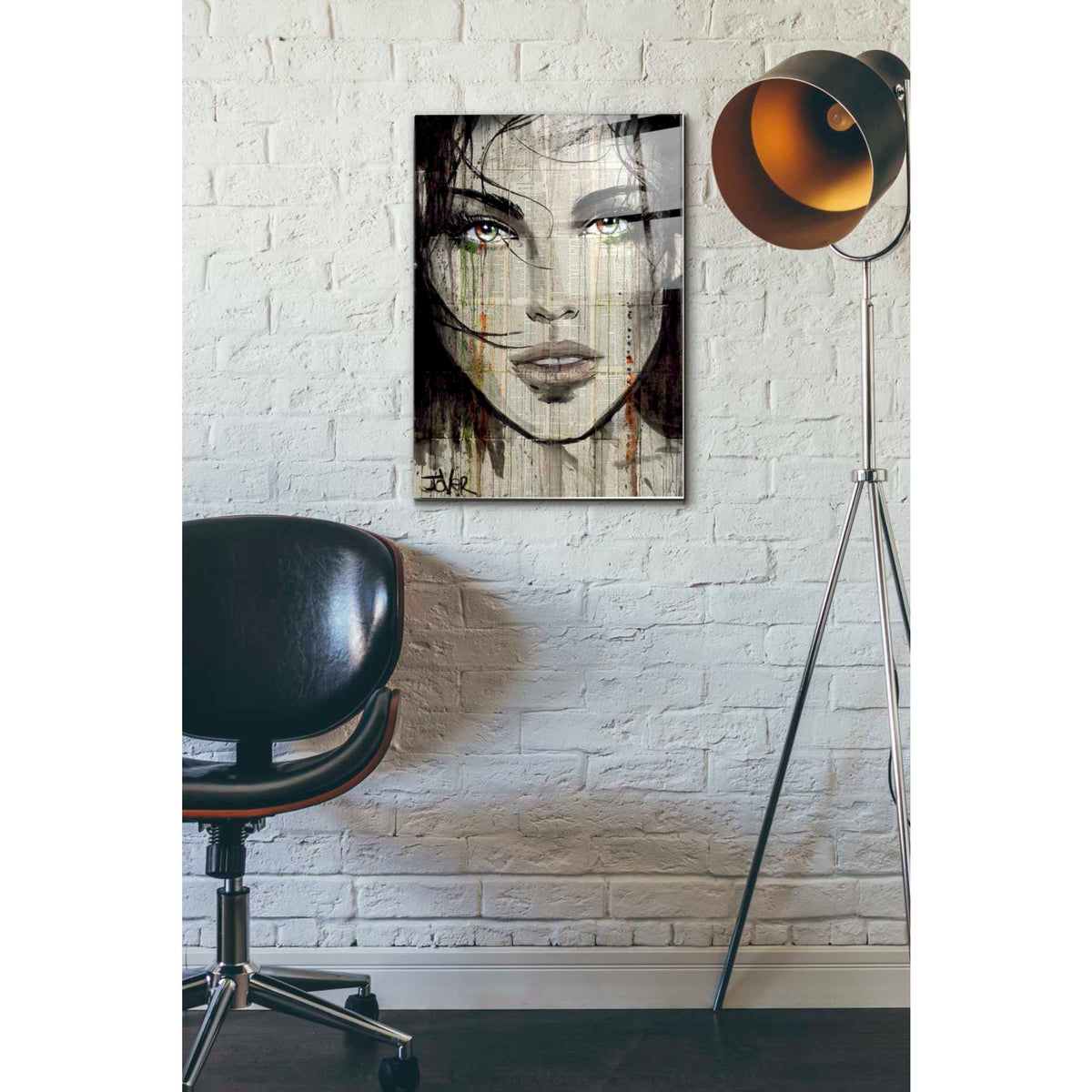 Epic Art 'Another Kind' by Loui Jover, Acrylic Glass Wall Art,16x24