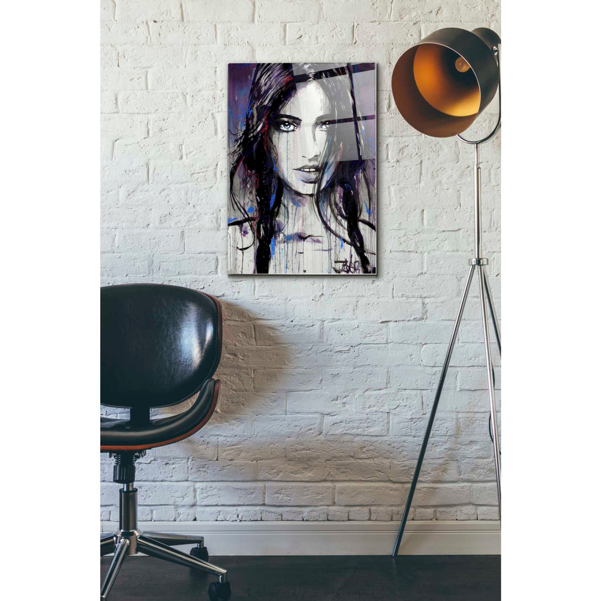 Epic Art 'Formica' by Loui Jover, Acrylic Glass Wall Art,16x24