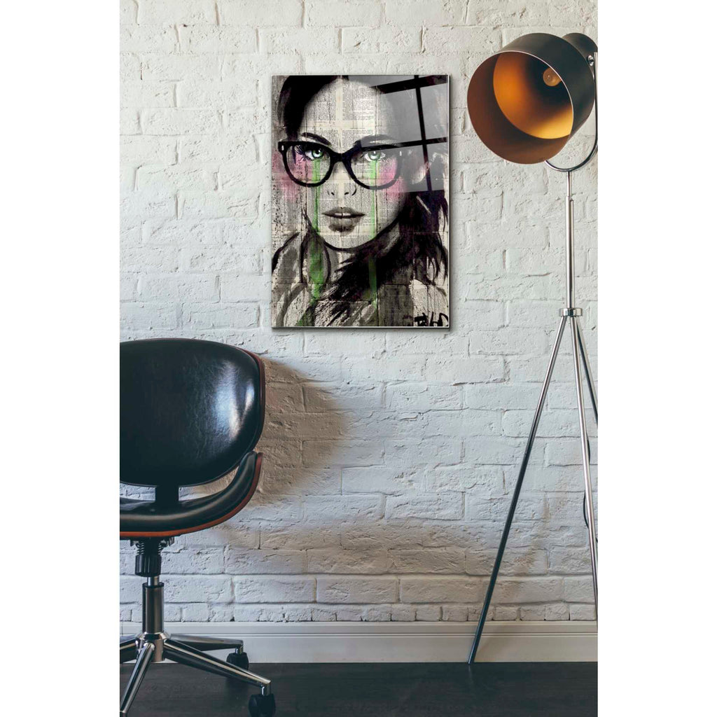 Epic Art 'Prudencee2' by Loui Jover, Acrylic Glass Wall Art,16x24