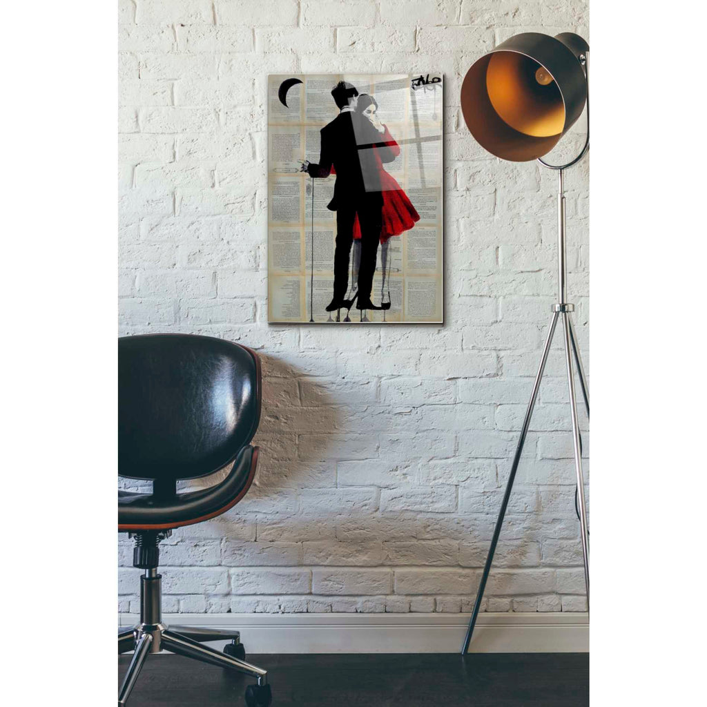 Epic Art 'True Romance' by Loui Jover, Acrylic Glass Wall Art,16x24