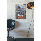 Epic Art 'Stranger' by Oscar Alvarez Pardo, Acrylic Glass Wall Art,16x24