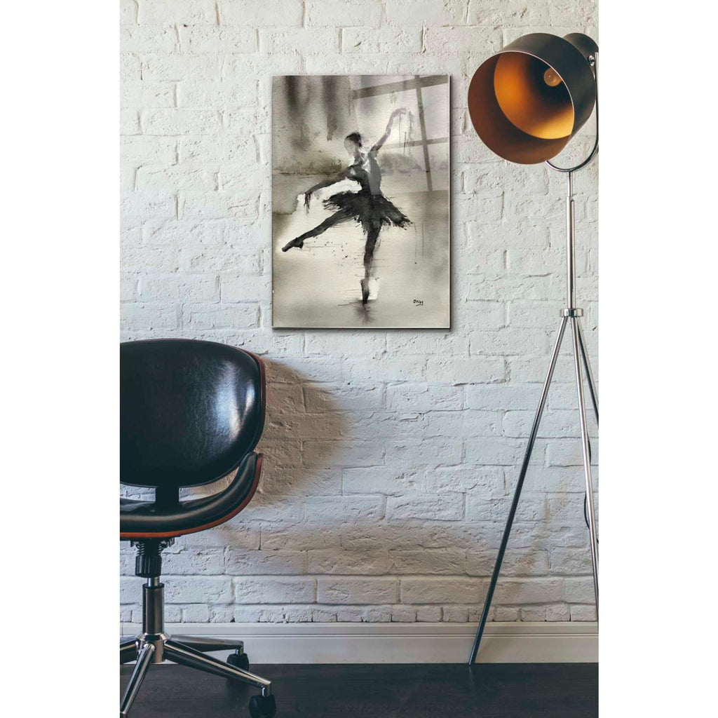 Epic Art 'Without A Danseur' by Oscar Alvarez Pardo, Acrylic Glass Wall Art,16x24