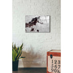 Epic Art 'Horse Race' by Irena Orlov, Acrylic Glass Wall Art,16x24
