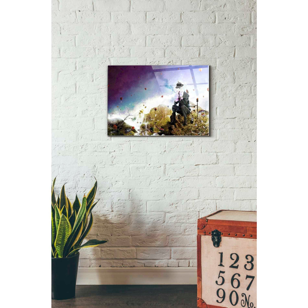 Epic Art 'The Uninspired' by Mario Sanchez Nevado, Acrylic Glass Wall Art,16x24