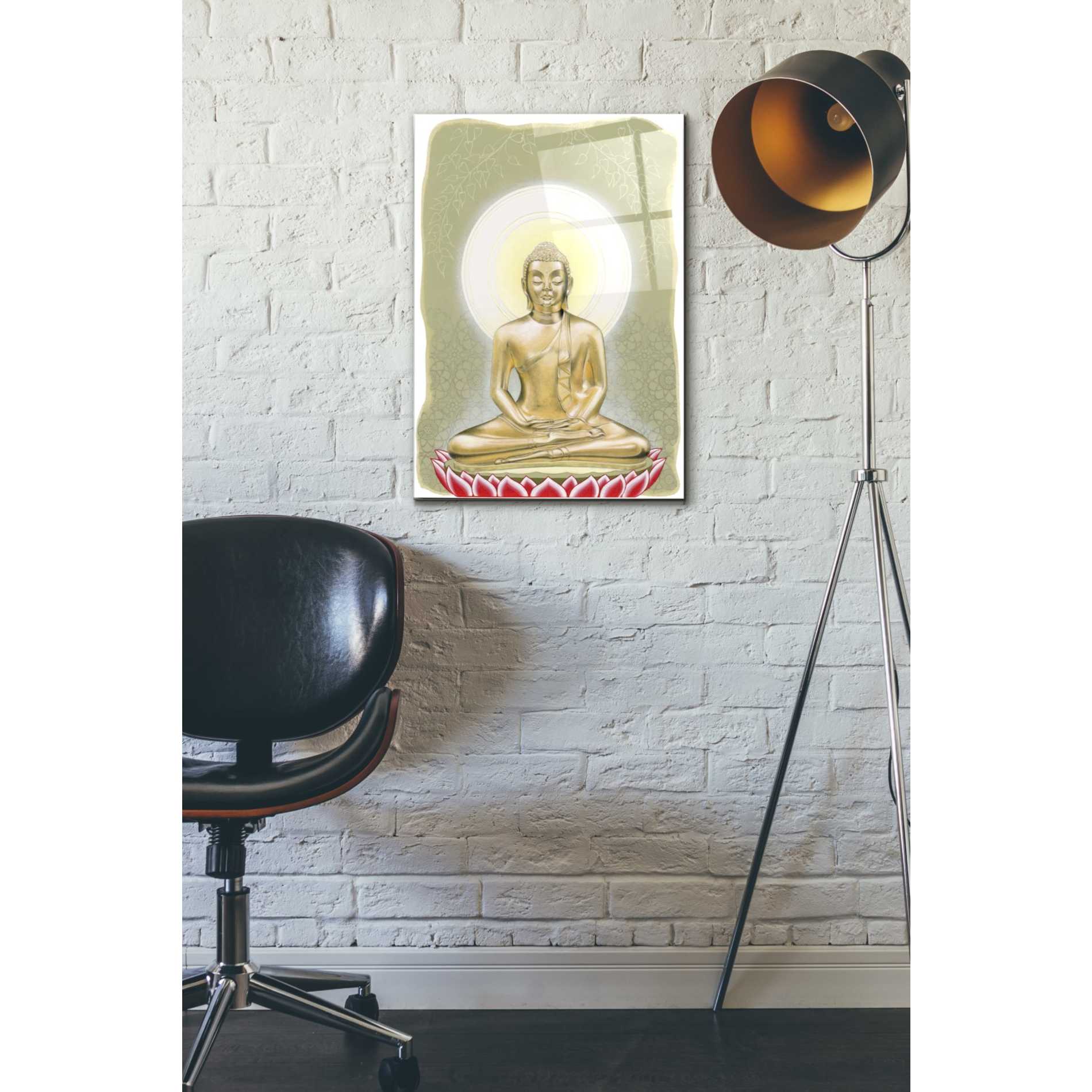 Epic Art 'Buddha' by Zigen Tanabe, Acrylic Glass Wall Art,16x24