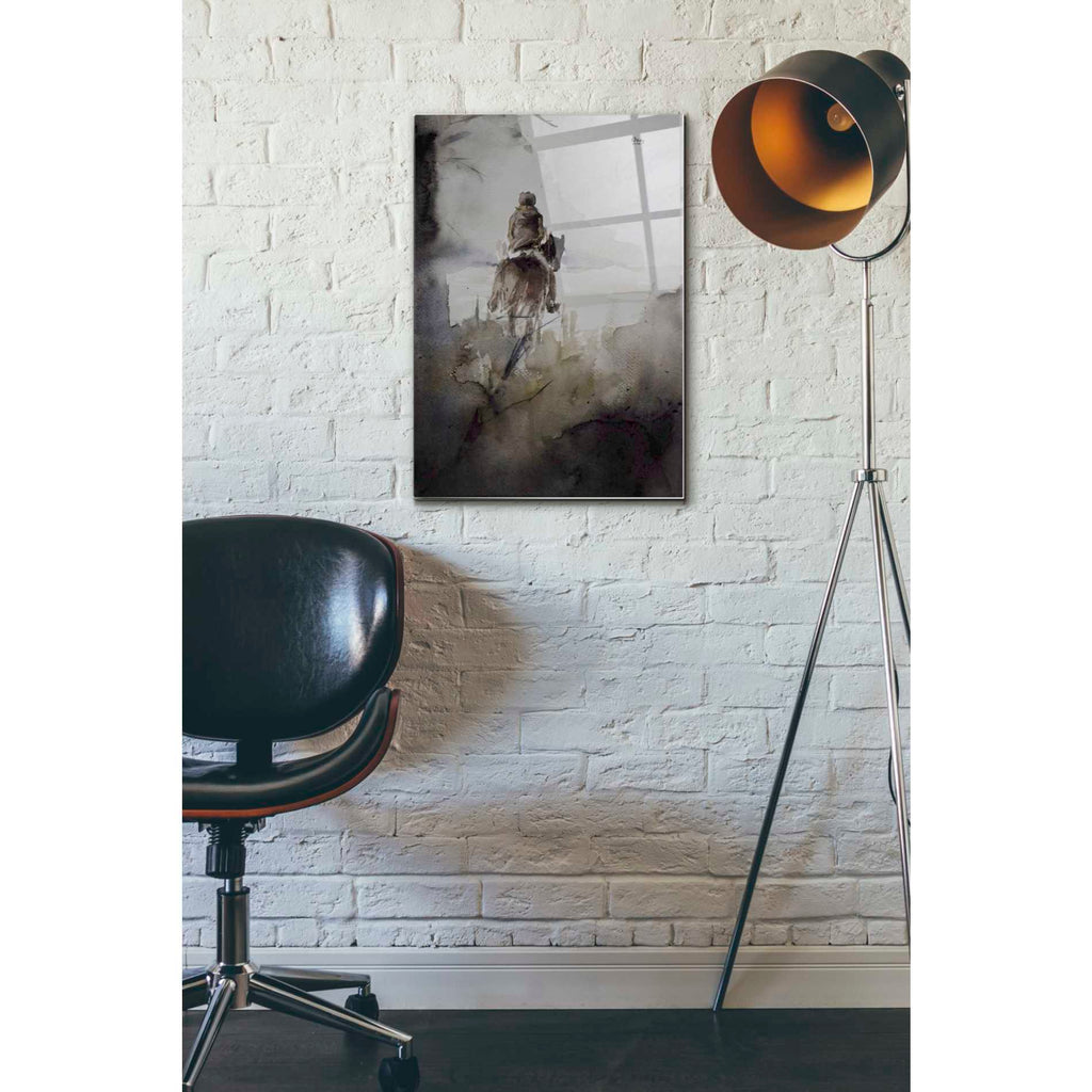Epic Art 'From Afar' by Oscar Alvarez Pardo, Acrylic Glass Wall Art,16x24