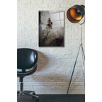 Epic Art 'From Afar' by Oscar Alvarez Pardo, Acrylic Glass Wall Art,16x24