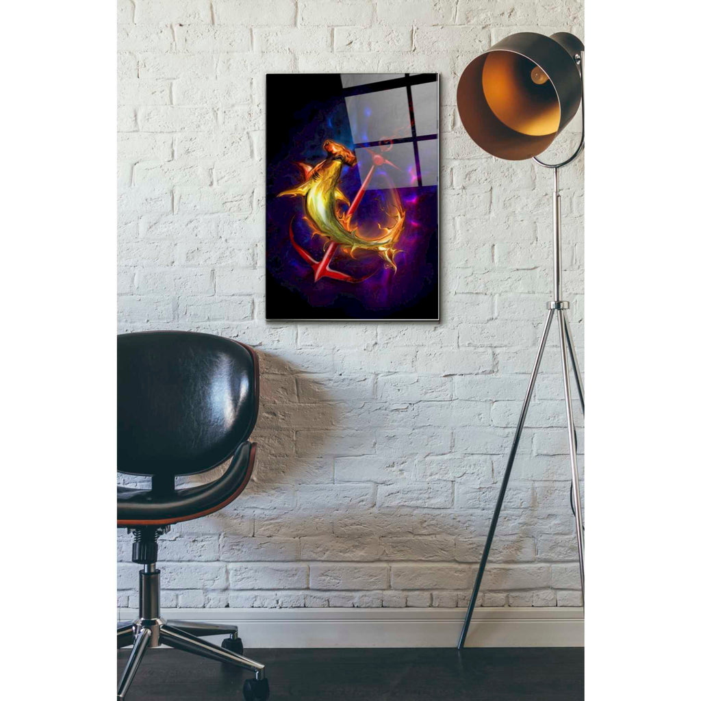 Epic Art 'Hammer Head' by Michael Stewart, Acrylic Glass Wall Art,16x24