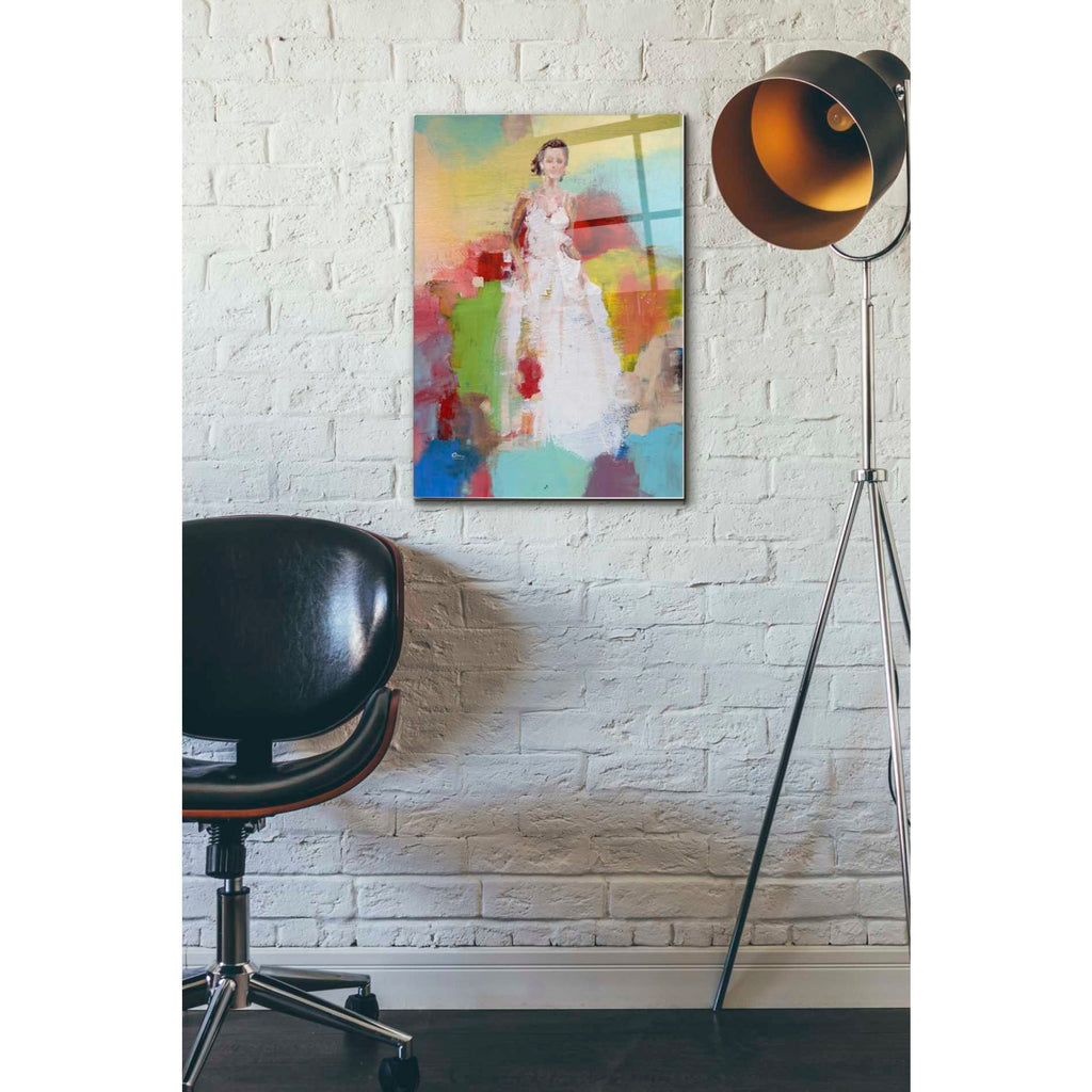 Epic Art 'Springtime' by Oscar Alvarez Pardo, Acrylic Glass Wall Art,16x24