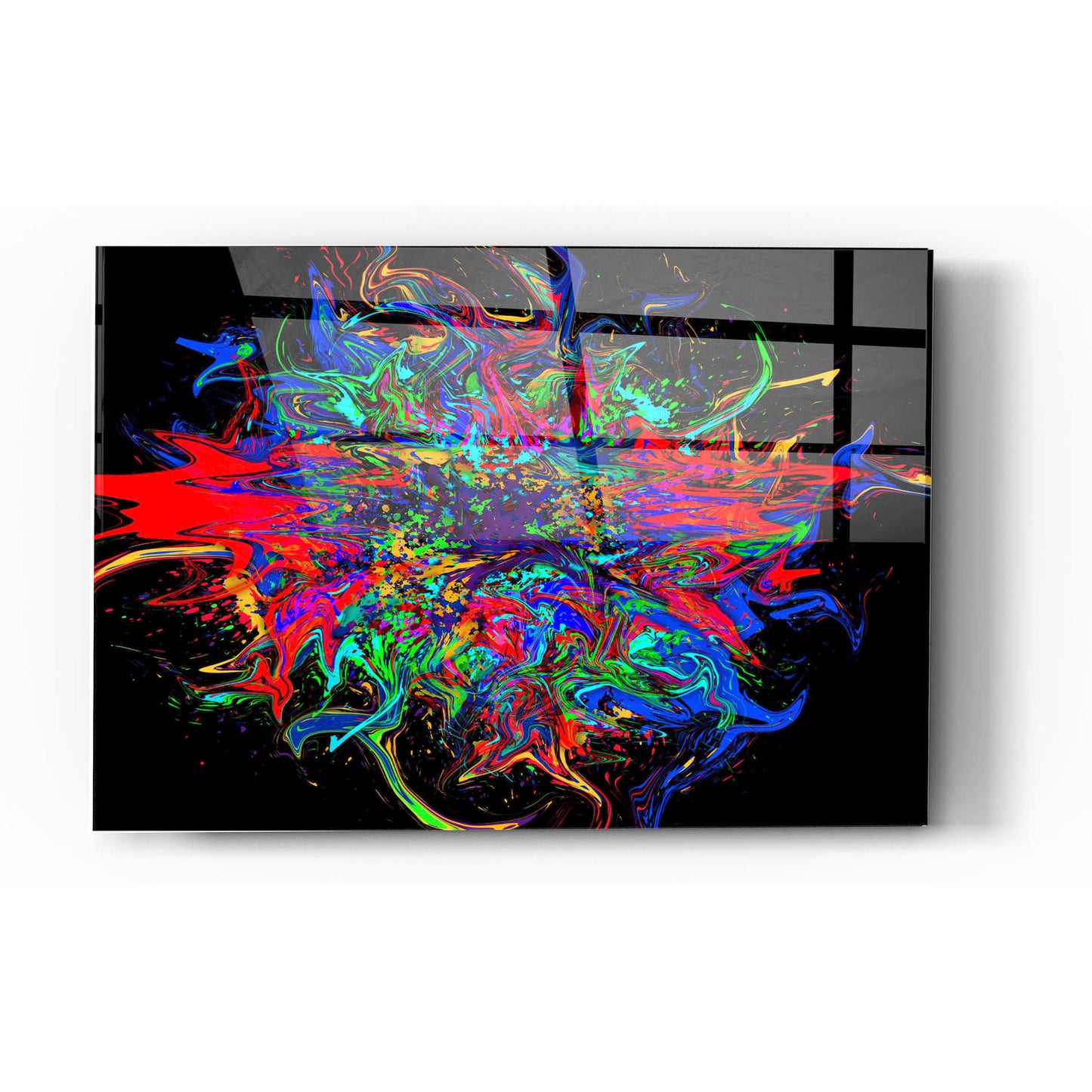 Epic Art 'Big Bang' Acrylic Glass Wall Art,16x24