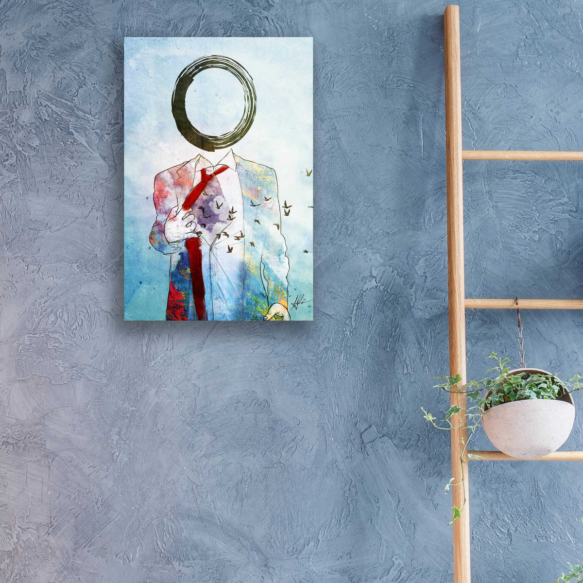 Epic Art 'Zero' by Mario Sanchez Nevado, Acrylic Glass Wall Art,16x24