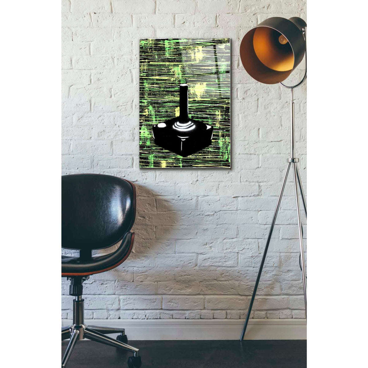 Epic Art 'Joystick' by Craig Snodgrass, Acrylic Glass Wall Art,16x24