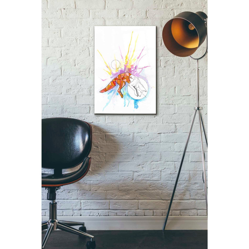 Epic Art 'Fox' by Craig Snodgrass, Acrylic Glass Wall Art,16x24