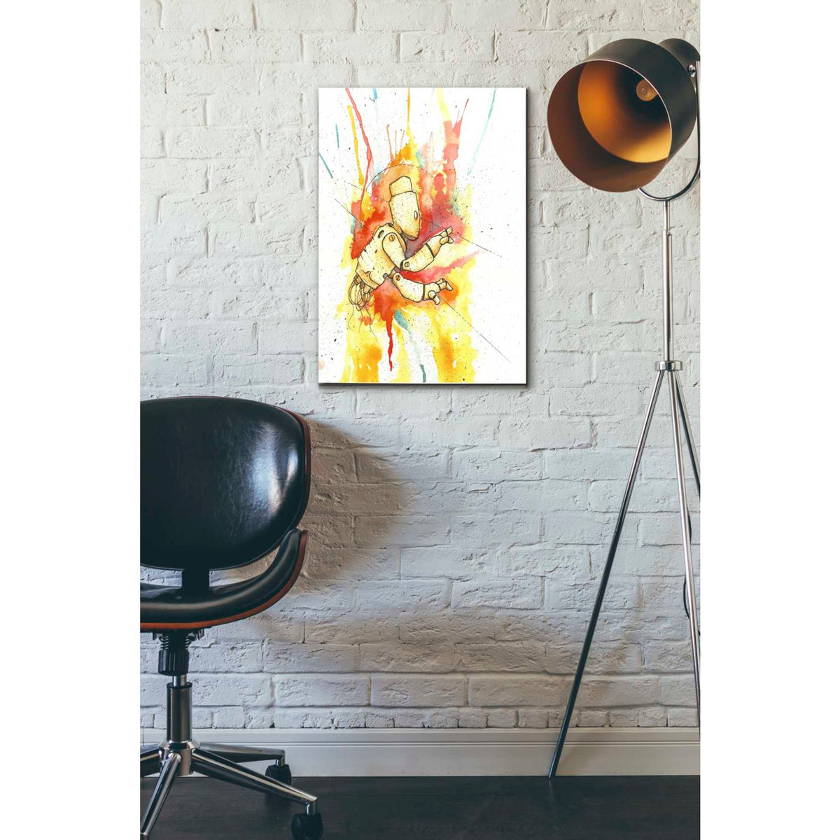 Epic Art 'Nimbus Bot' by Craig Snodgrass, Acrylic Glass Wall Art,16x24