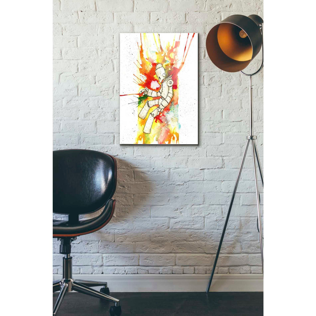 Epic Art 'Nebula Bot' by Craig Snodgrass, Acrylic Glass Wall Art,16x24