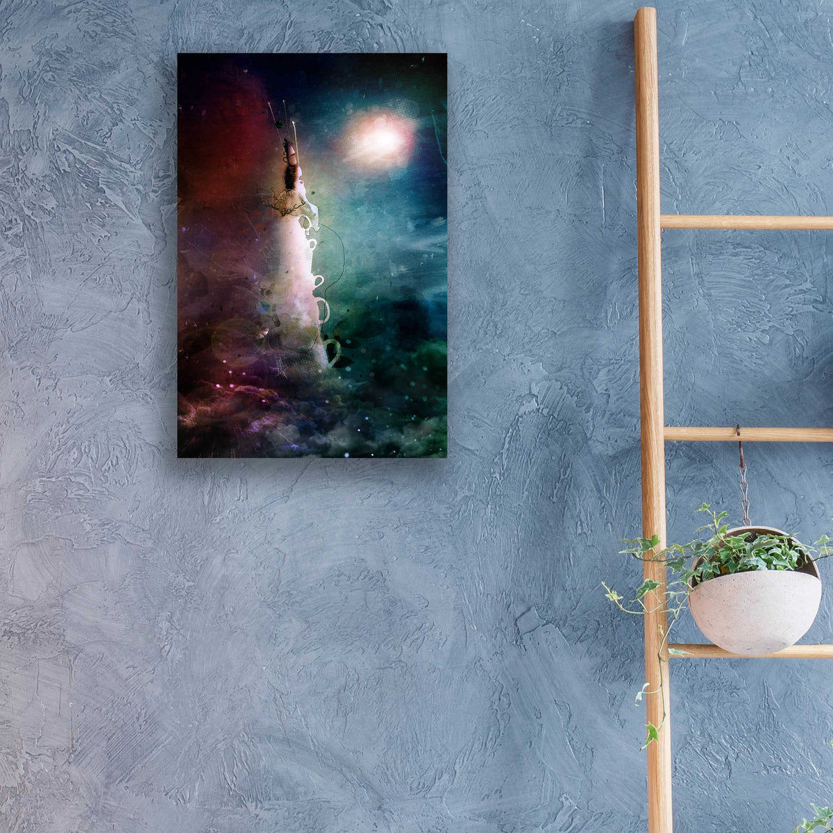 Epic Art 'Ad Infinitum' by Mario Sanchez Nevado, Acrylic Glass Wall Art,16x24