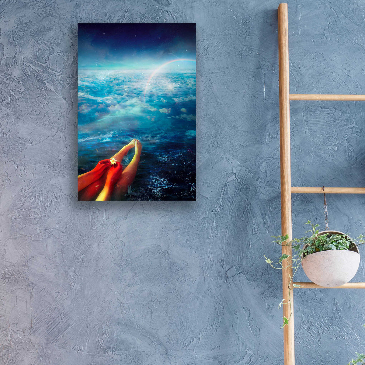 Epic Art 'Again' by Mario Sanchez Nevado, Acrylic Glass Wall Art,16x24
