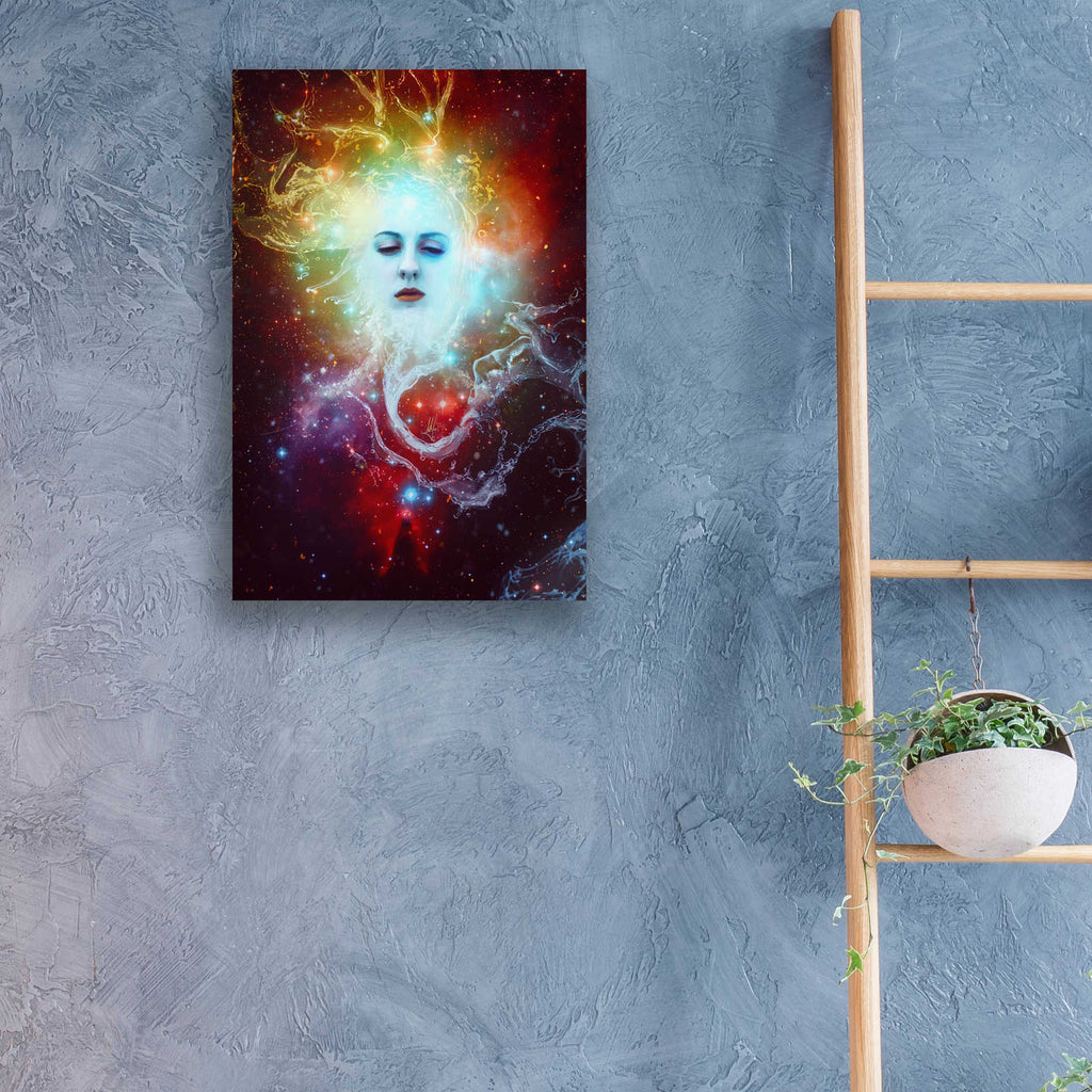 Epic Art 'Conscience' by Mario Sanchez Nevado, Acrylic Glass Wall Art,16x24