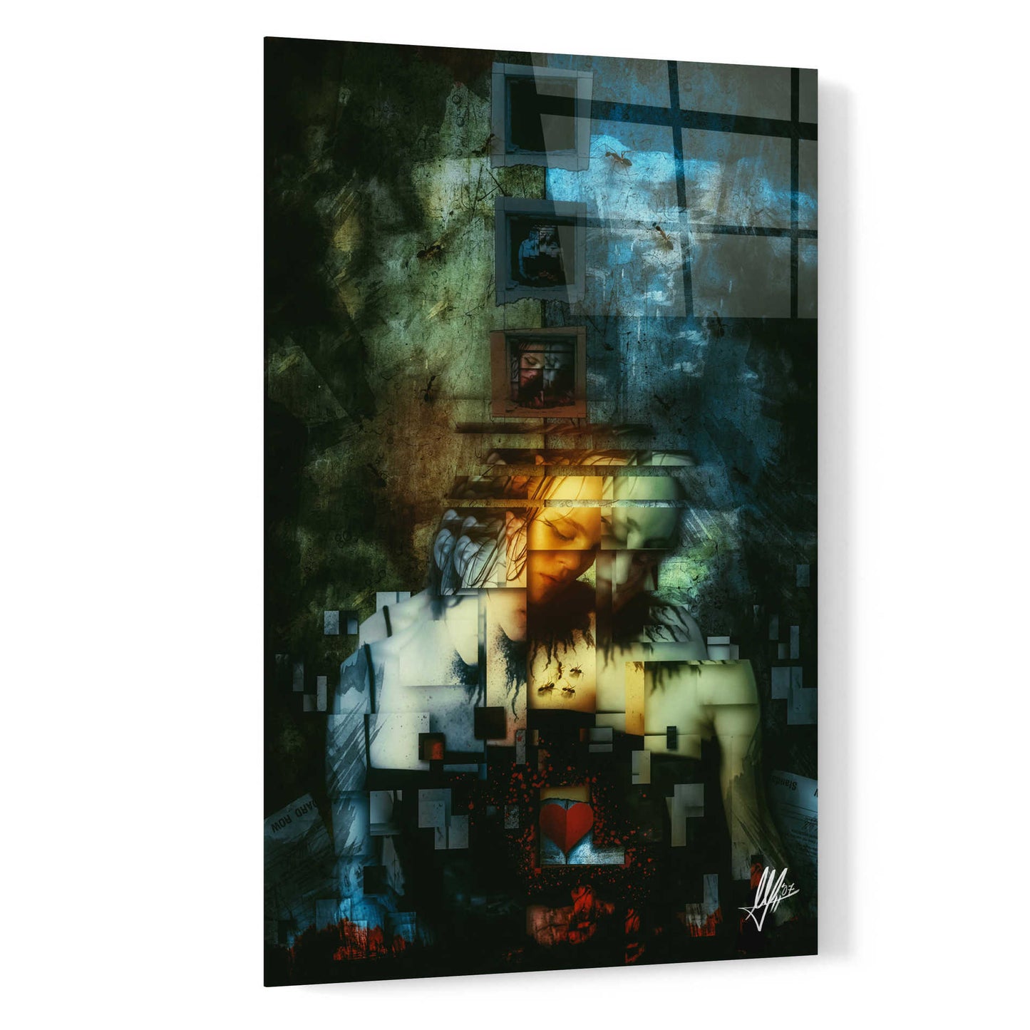 Epic Art 'Divided' by Mario Sanchez Nevado, Acrylic Glass Wall Art,16x24