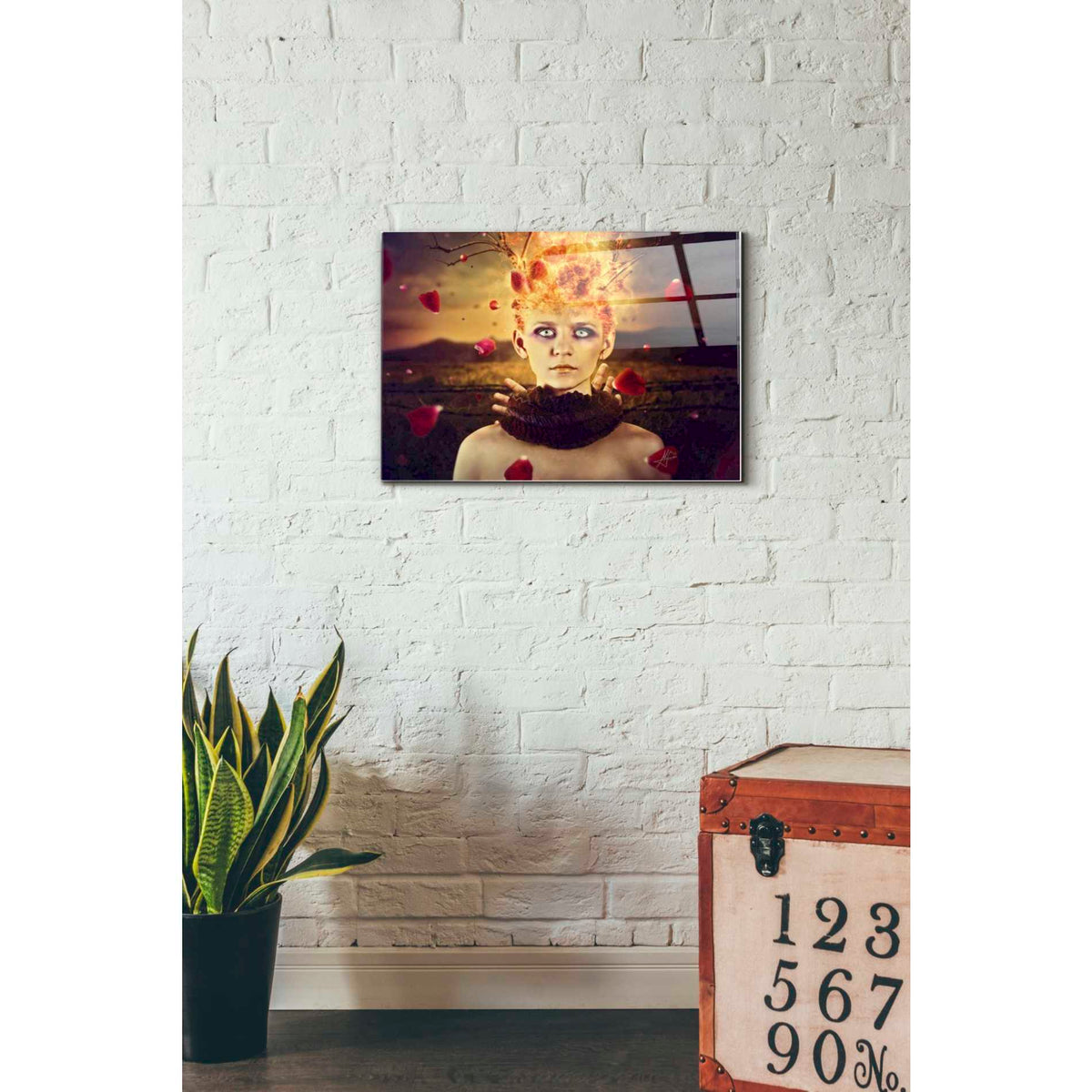 Epic Art 'Enjoy The Silence' by Mario Sanchez Nevado, Acrylic Glass Wall Art,16x24