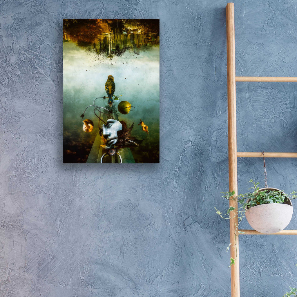 Epic Art 'Ephemeral Architecture' by Mario Sanchez Nevado, Acrylic Glass Wall Art,16x24