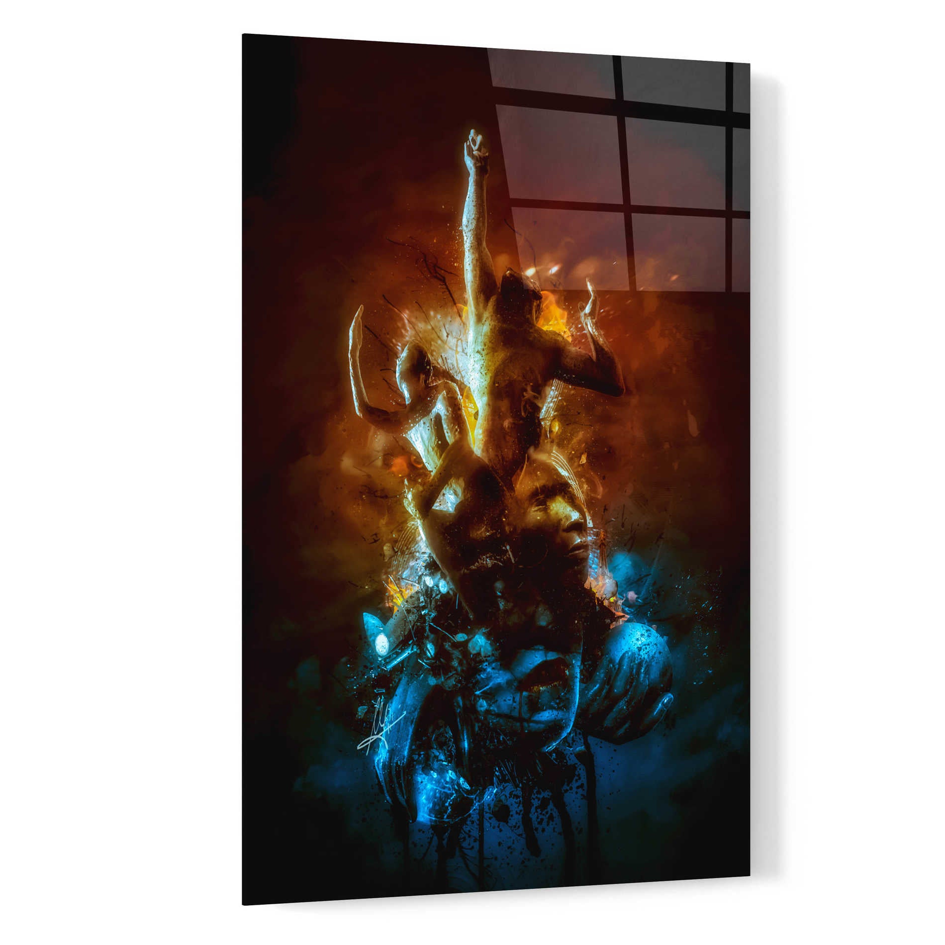 Epic Art 'Hell Are The Others' by Mario Sanchez Nevado, Acrylic Glass Wall Art,16x24