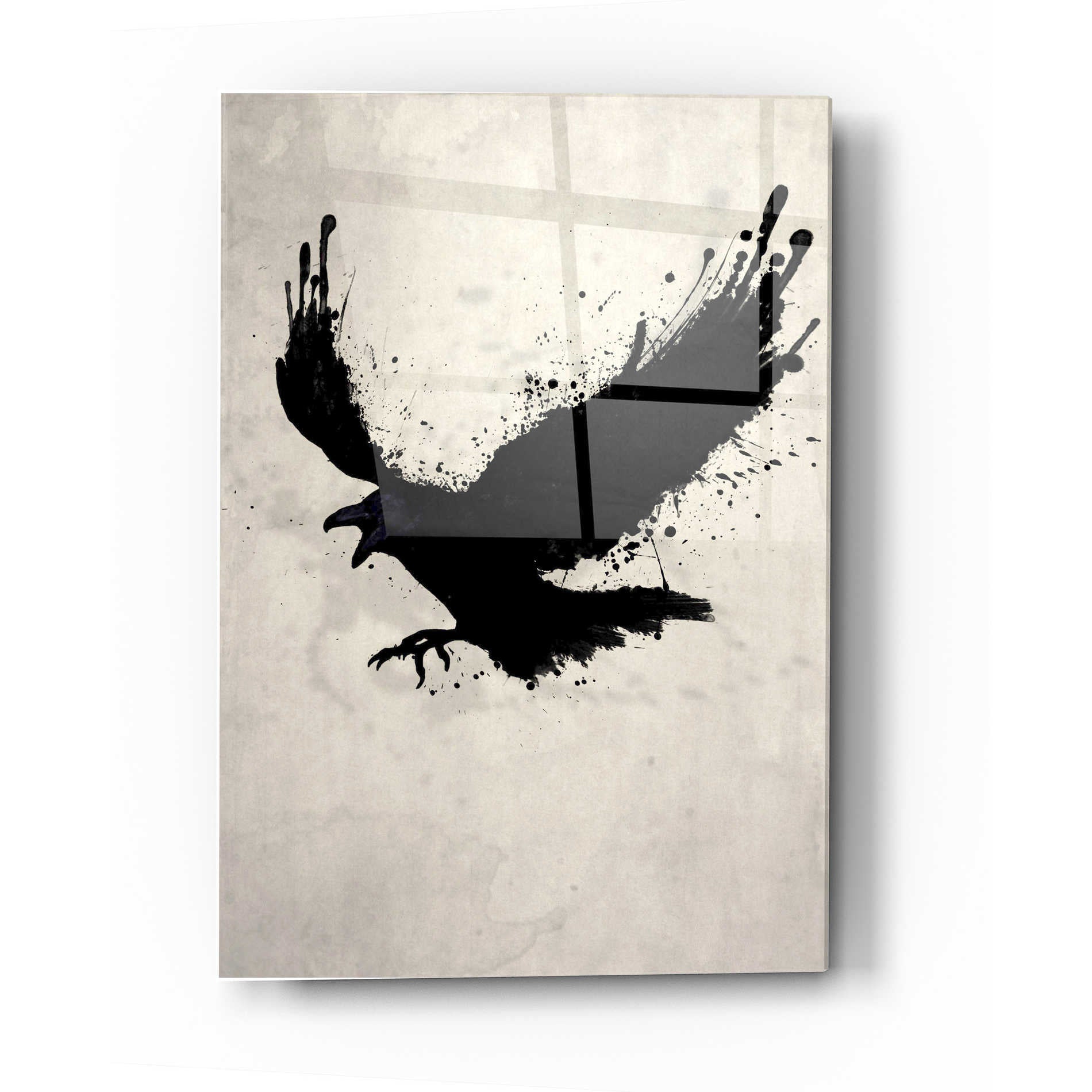 Epic Art 'Raven' by Nicklas Gustafsson, Acrylic Glass Wall Art,24x36